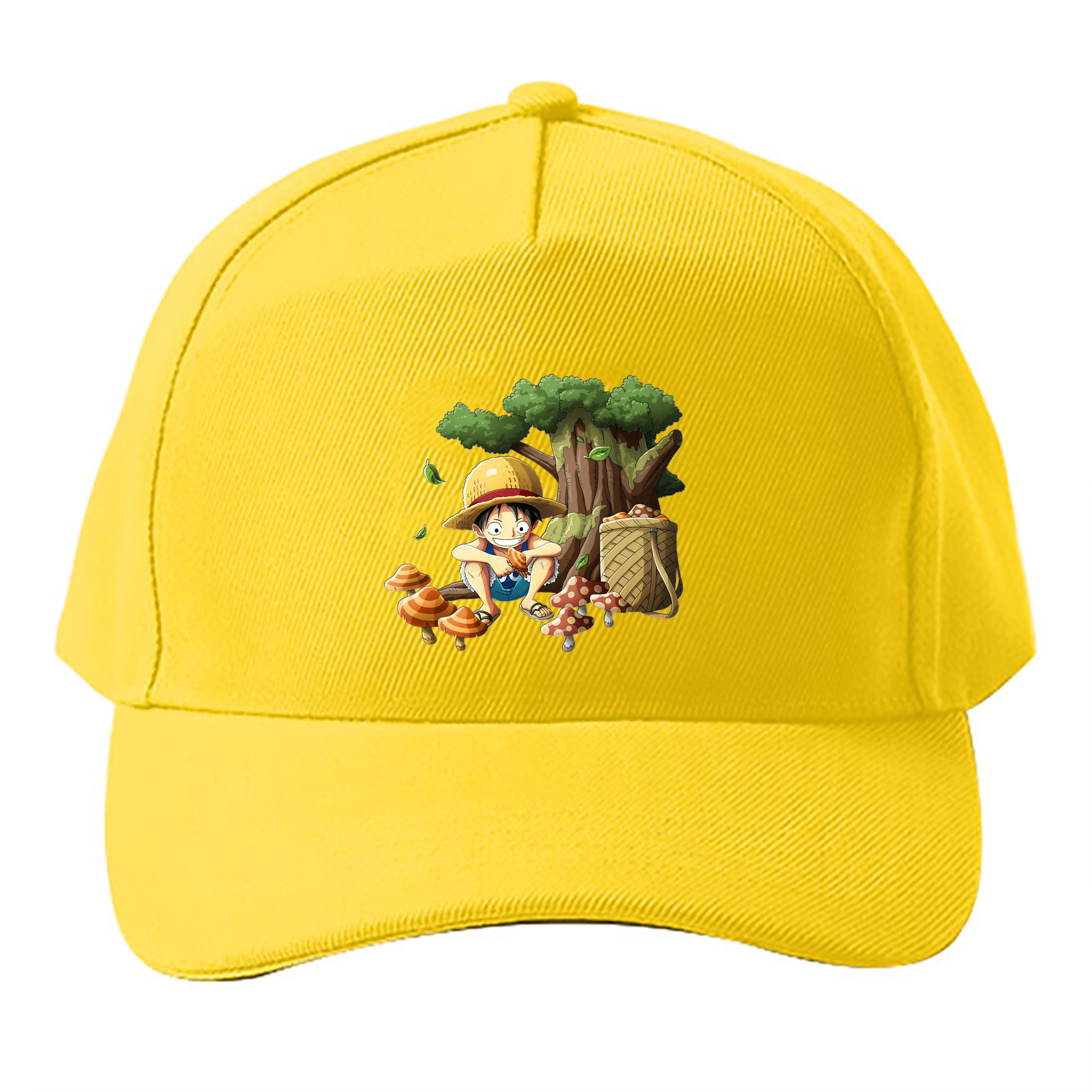 （画像用） ワンピース モンキー・D・ルフィ ONE PIECE Monkey D. Luffy ベースボールキャップ 綿100％ 男女兼用 帽子 スポーツ
